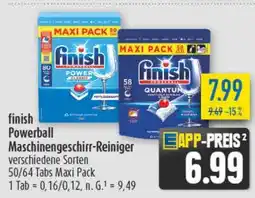 diska finish Powerball Maschinengeschirr-Reiniger Angebot