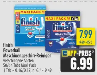 diska finish Powerball Maschinengeschirr-Reiniger Angebot