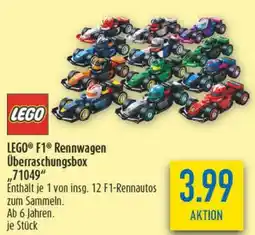 diska LEGO F1 Rennwagen Überraschungsbox 71049 Angebot