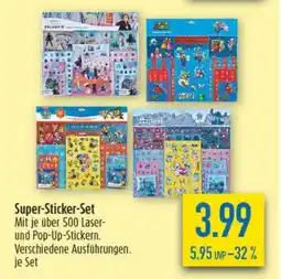 diska Super-Sticker-Set Angebot