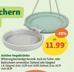 Fressnapf AniOne Vogeltränke Angebot