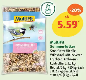 Fressnapf MultiFit Sommerfutter Angebot