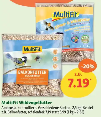 Fressnapf MultiFit Wildvogelfutter Angebot