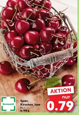 Kaufland Span. Kirschen, lose Angebot