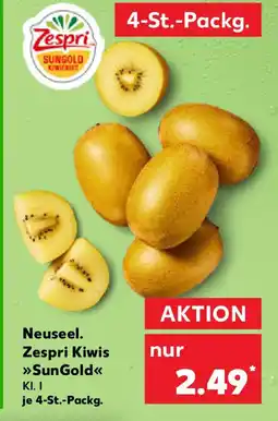 Kaufland Neuseel. Zespri Kiwis >>>SunGold<< Angebot