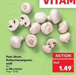 Kaufland Poln./dtsch. Kulturchampignons, weiß Angebot