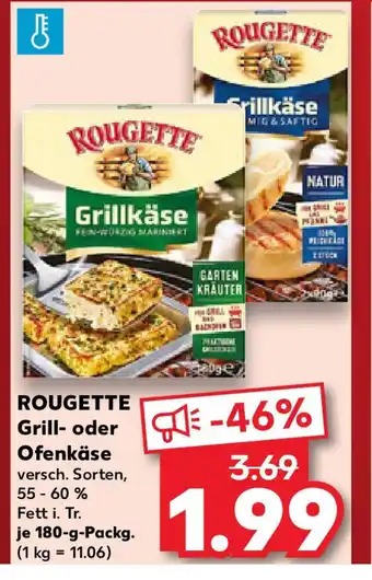 Kaufland ROUGETTE Grill- oder Ofenkäse Angebot