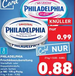Kaufland PHILADELPHIA Frischkäsezubereitung Angebot
