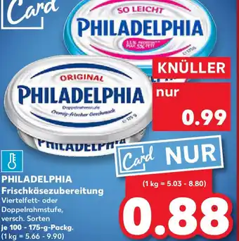 Kaufland PHILADELPHIA Frischkäsezubereitung Angebot