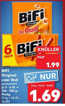 Kaufland BIFI Original oder Roll Angebot