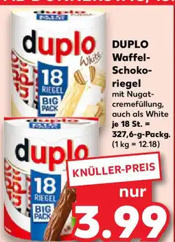 Kaufland DUPLO Waffel- Schoko- riegel Angebot