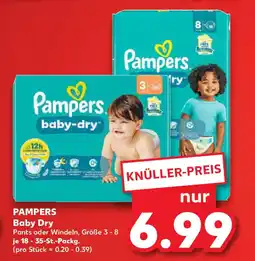 Kaufland PAMPERS Baby Dry Angebot
