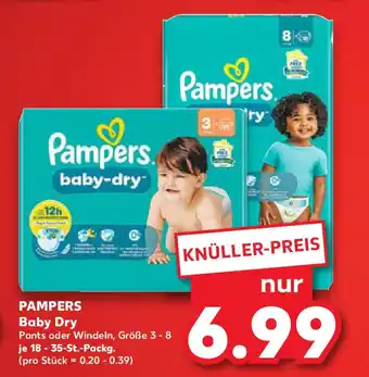 Kaufland PAMPERS Baby Dry Angebot