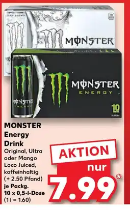 Kaufland MONSTER Energy Drink Angebot