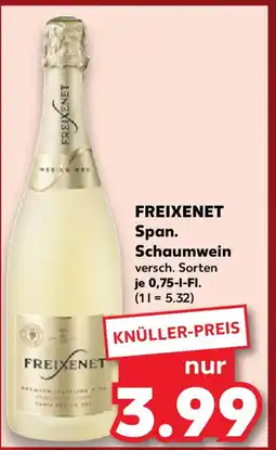 Kaufland FREIXENET Span. Schaumwein Angebot