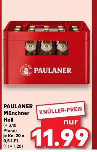 Kaufland PAULANER Münchner Hell Angebot