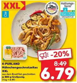 Kaufland K-PURLAND Hähnchengeschnetzeltes XXL Angebot