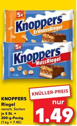 Kaufland Knoppers Riegel Angebot