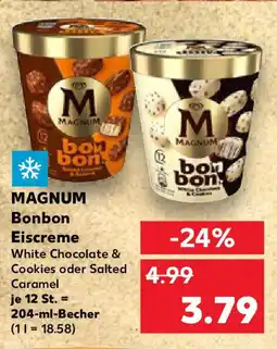 Kaufland MAGNUM bon bon Eiscreme Angebot