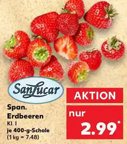 Kaufland Span. Erdbeeren Angebot