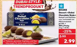 Kaufland BOUJEE Dessert >>Dubai Chocolate Style< Angebot