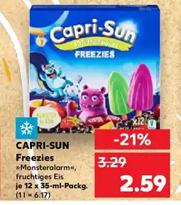 Kaufland Capri-Sun Freezies Angebot