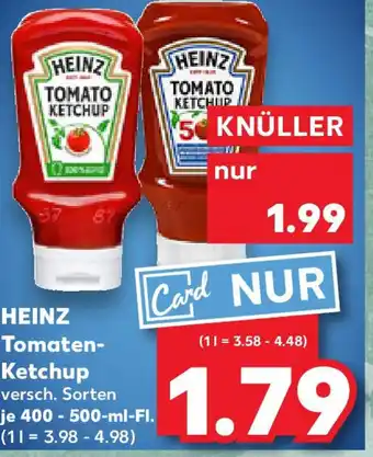 Kaufland HEINZ Tomaten- Ketchup Angebot