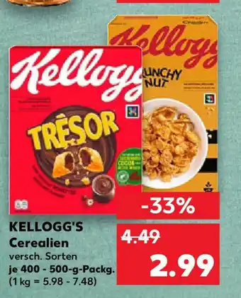Kaufland KELLOGG'S Cerealien Angebot