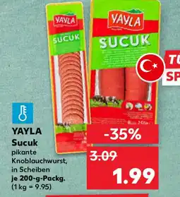 Kaufland YAYLA Sucuk Angebot