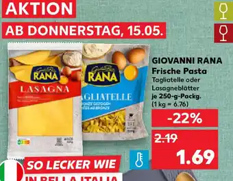 Kaufland GIOVANNI RANA Frische Pasta Angebot