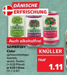 Kaufland SOMERSBY Cider Angebot