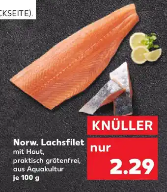 Kaufland Norw. Lachsfilet Angebot