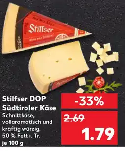 Kaufland Stilfser DOP Südtiroler Käse Angebot