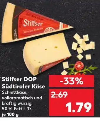 Kaufland Stilfser DOP Südtiroler Käse Angebot