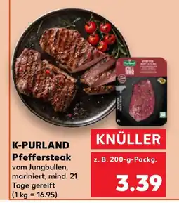 Kaufland K-PURLAND Pfeffersteak Angebot