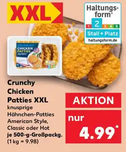 Kaufland Crunchy Chicken Patties XXL Angebot