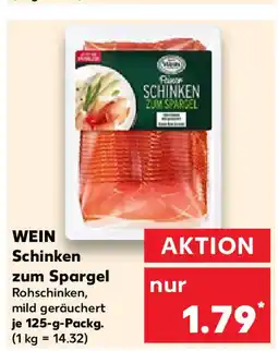 Kaufland WEIN Schinken zum Spargel Angebot