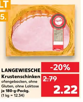 Kaufland LANGEWIESCHE Krustenschinken Angebot