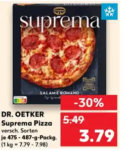 Kaufland DR. OETKER Suprema Pizza Angebot