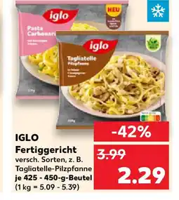Kaufland IGLO Fertiggericht Angebot