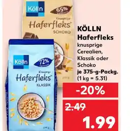 Kaufland Kölln Haferfleks Angebot