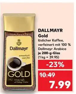 Kaufland Dallmayr GOLD Angebot