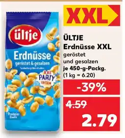 Kaufland ÜLTJE Erdnüsse XXL Angebot