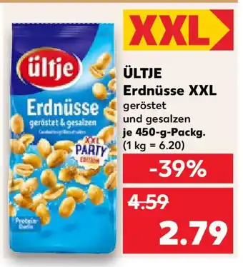 Kaufland ÜLTJE Erdnüsse XXL Angebot