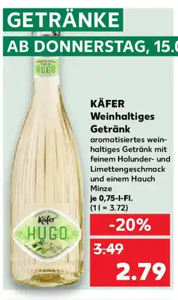 Kaufland KÄFER Weinhaltiges Getränk Angebot