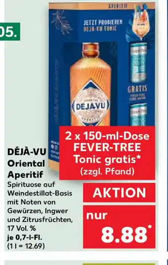Kaufland DÉJÀ-VU Oriental Aperitif Angebot