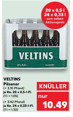 Kaufland VELTINS Pilsener Angebot
