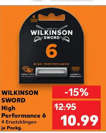 Kaufland WILKINSON SWORD High Performance 6 Angebot