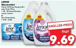 Kaufland LENOR Waschmittel Angebot