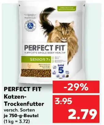 Kaufland PERFECT FIT Katzen- Trockenfutter Angebot